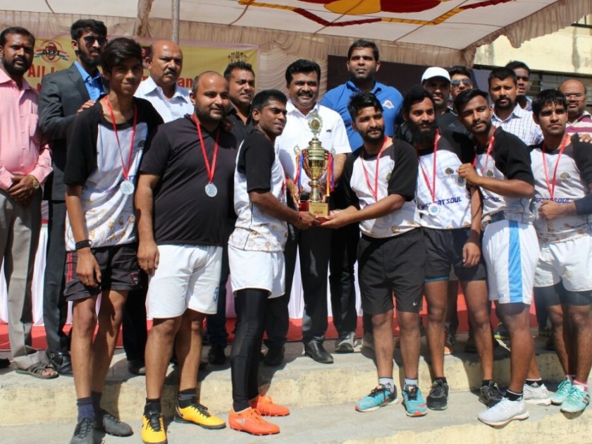 nasik, american, football, national, championship, Telangana won | अमेरिकन फुटबॉल राष्ट्रीय स्पर्धेत तेलंगणाला विजेतेपद तर दिल्लीला उपविजेतेपद