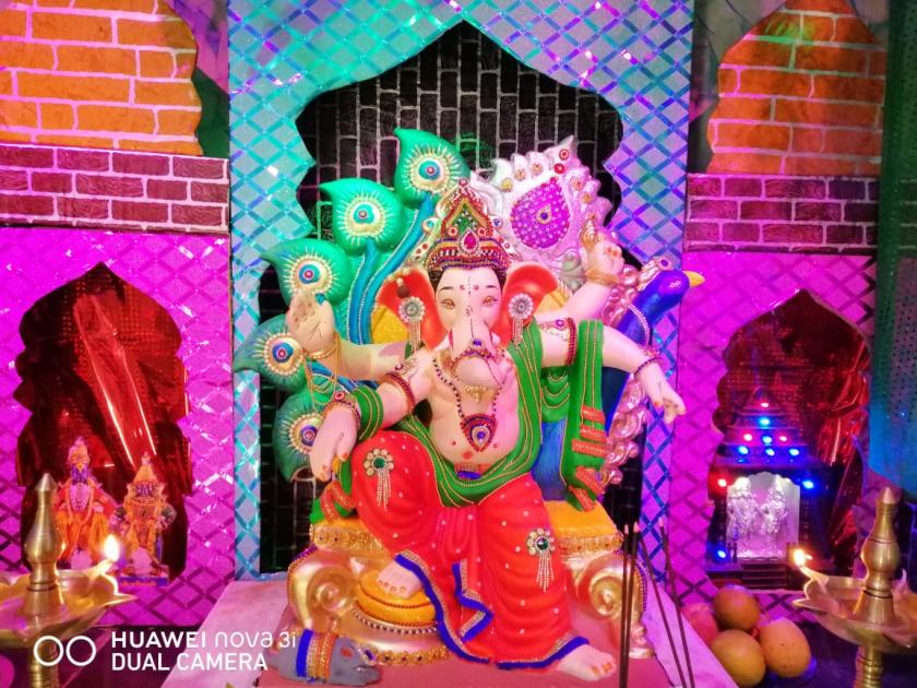 Ganaraya arrives at Sindhudurg in style! | Ganpati Festival -सिंधुदुर्गात गणरायाचे थाटात आगमन !