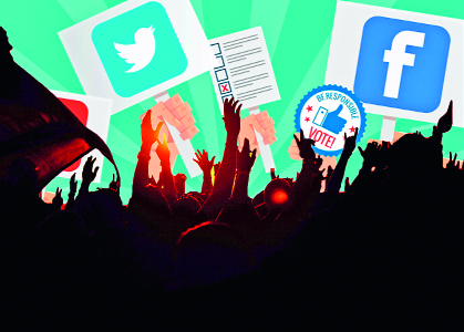 Showcasing Claims & Claims on 'Social Media' | ‘सोशल मीडिया’वर विजयाच्या दावे-प्रतिदाव्यांचा वर्षाव