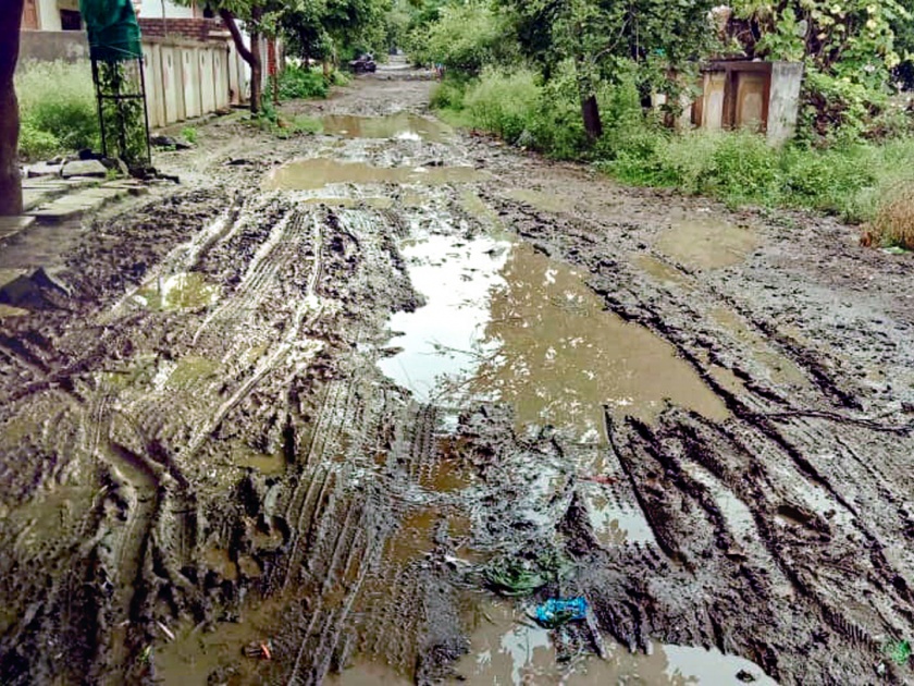 The roads in Parbhani have been badly damaged | परभणीतील रस्त्यांची झाली दुरवस्था