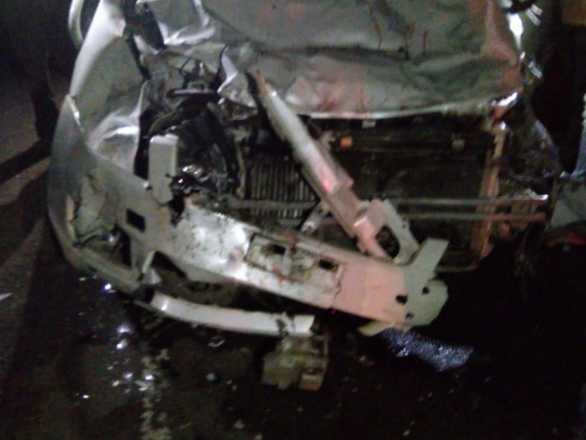  Three Sai Babu killed on Sinnar-Shirdi road | सिन्नर-शिर्डी रस्त्यावर तीन साईभक्त ठार