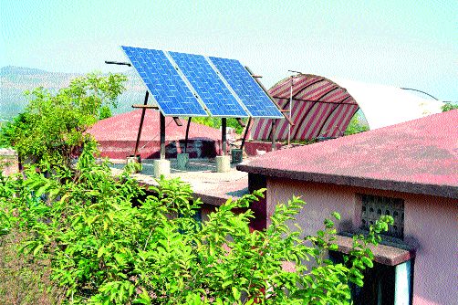  Visit the Fangdar School to Solar Energy Set | फांगदर शाळेला  सौरऊर्जा संच भेट