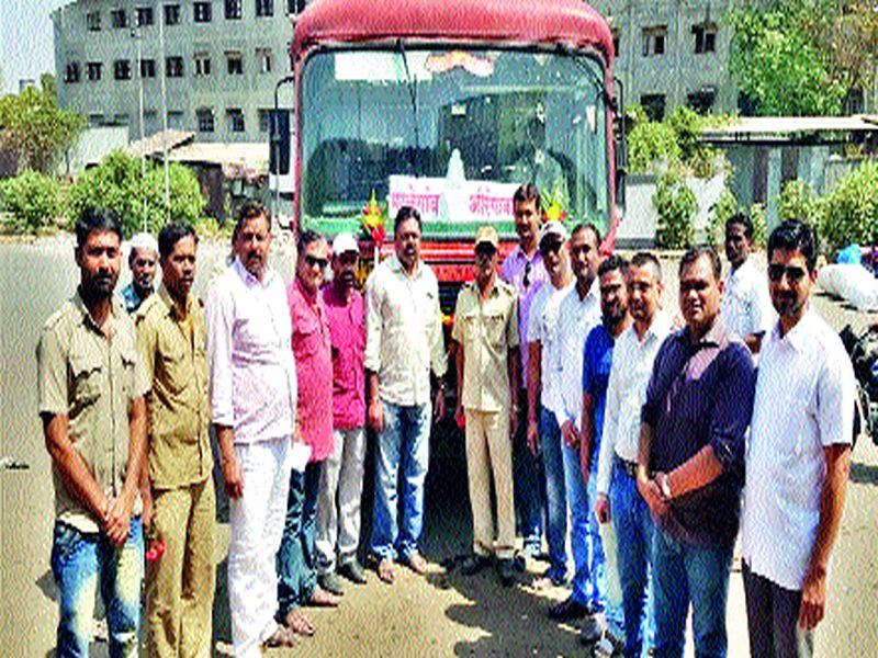  New bus service to Aurangabad via Nandgaon | नांदगावमार्गे औरंगाबाद नवीन बससेवा सुरू