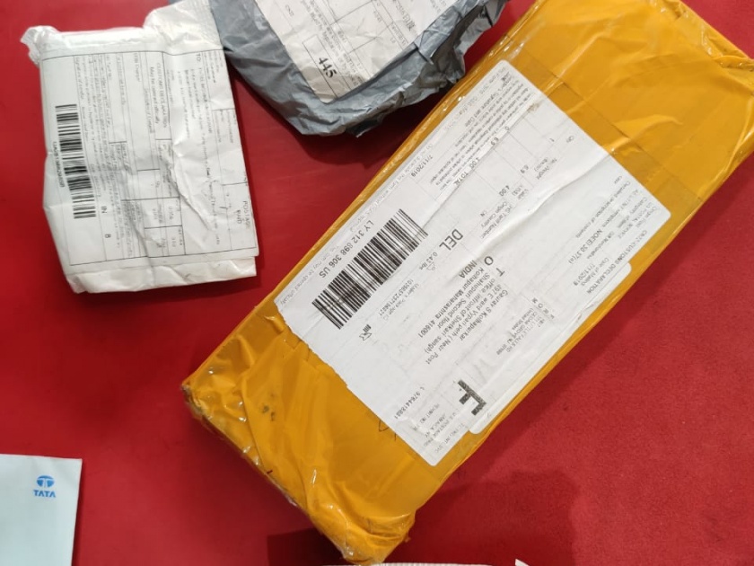 corona virus - 'Chinese parcel' threatens postman: one day arrives despite ban | corona virus - ‘चायनीज पार्सल’ने पोस्टमन धोक्यात: बंदी असूनही एक दिवसाआड आवक सुरूच