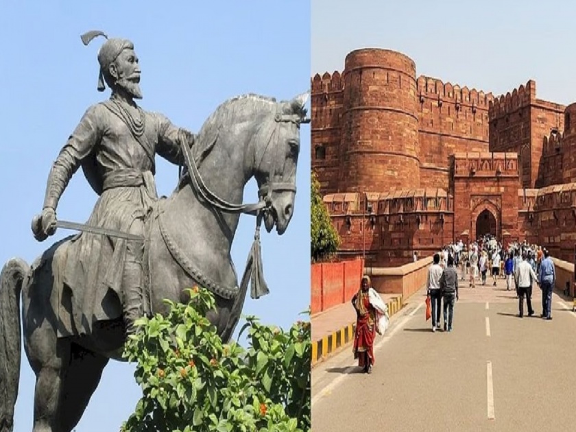 second year in a row Shiv Jayanti at Red Fort in Agra | आगरा येथील लाल किल्ल्यावर सलग दुसऱ्या वर्षी शिवजन्मोत्सव