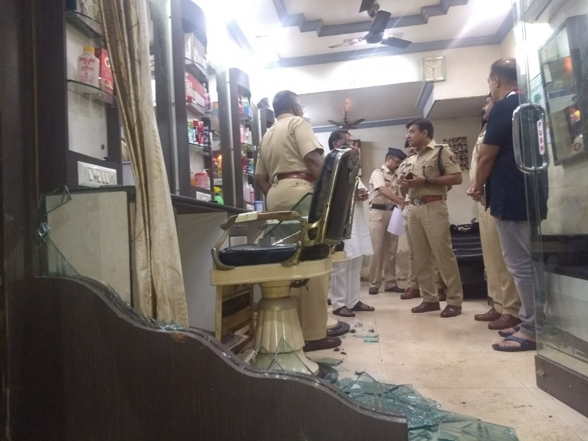 In Ratnagiri, the Shivsena sub-divisional chief's headquarters racked up | रत्नागिरीत शिवसेना उपशहरप्रमुखाचे केशकर्तनालय फोडले