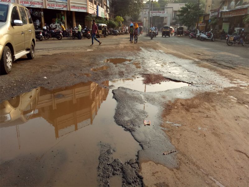 Manpatra informed the government that most of the roads in Dhule are in good condition | धुळ्यातील बहुसंख्य रस्ते सुस्थितीत असल्याची माहिती मनपातर्फे शासनाला सादर