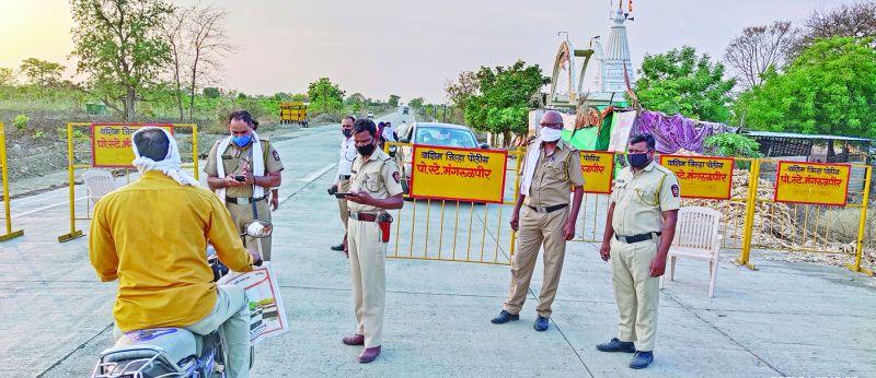 There is no unlicensed entry in Washim district; Police deployed at the border | वाशीम जिल्ह्यात विनापरवाना प्रवेश नाही; सीमेवर पोलीस तैनात