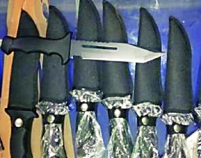Weapons seized from Landi's house | ‘लेंडी’च्या घरून शस्त्रसाठा जप्त