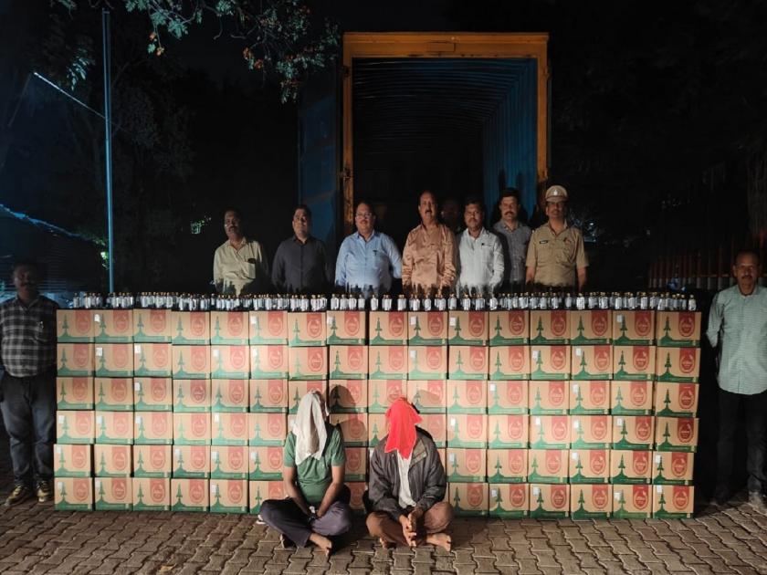 Excise's Pimpri team raids in Goa | एक्साइजच्या पथकाचा गोव्यात छापा, देशी दारुच्या २१ लाखांच्या ६० हजार बाटल्या जप्त