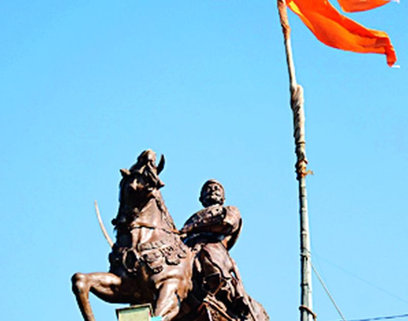 Shiva statue of Shivaji Maharaj on Shivteekadi | शिवटेकडीवर शिवाजी महाराजांचा अश्वारूढ पुतळा