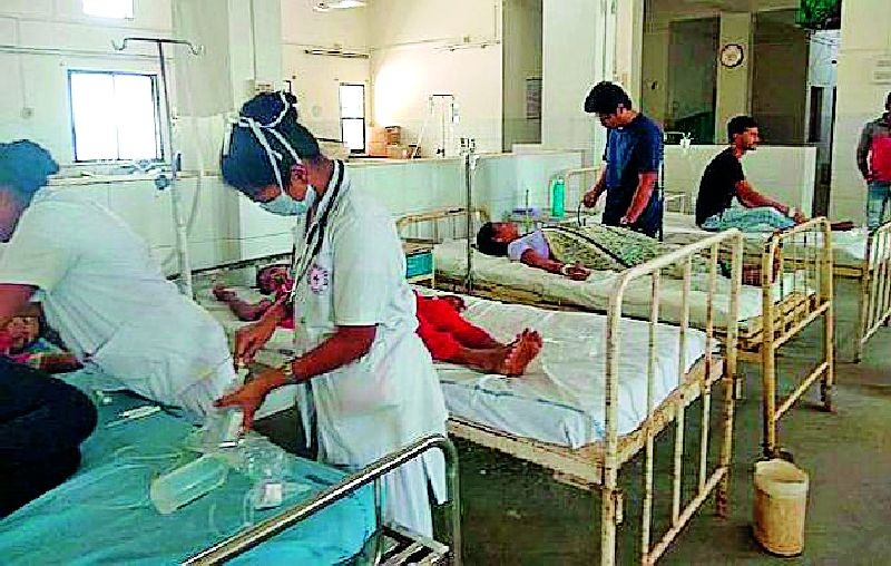 Diarrhea infection in Talegaon | तळेगावात अतिसाराची लागण
