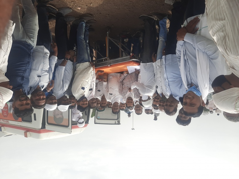 Antigen inspection of traders and farmers in Umrane market committee | उमराणे बाजार समितीत व्यापारी, शेतकऱ्यांची अँटिजन तपासणी
