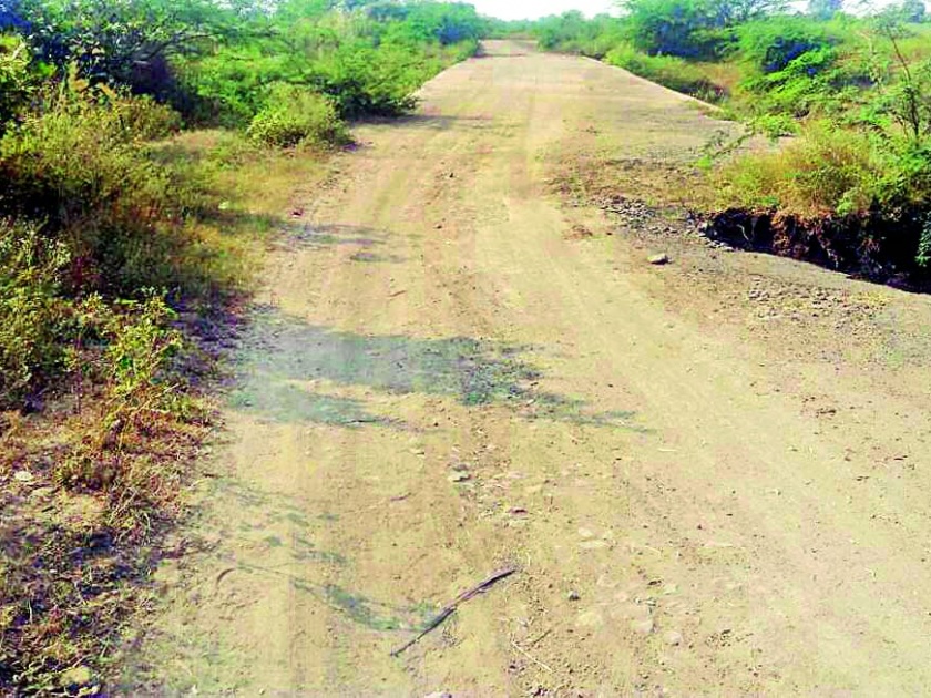 Moseri-Kanagua road potholes | मोझरी-कानगाव रस्ता खड्डेमय