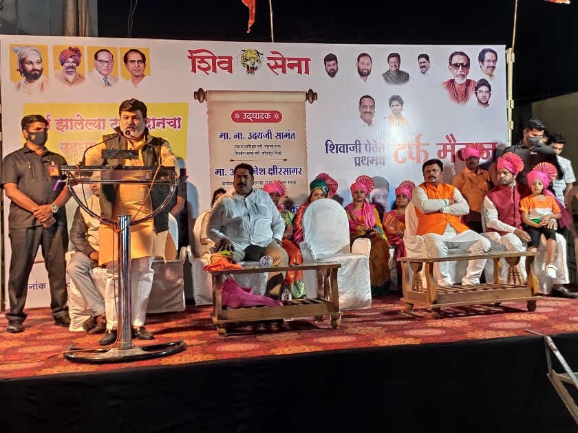 Big list of rich people to join Shiv Sena: Uday Samant | शिवसेनेत प्रवेशासाठी मातब्बरांची मोठी यादी : उदय सामंत