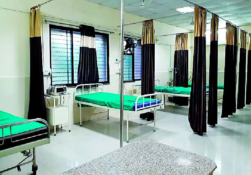 Achalpur's Kovid Hospital is just like the name | अचलपूरचे कोविड रुग्णालय नावापुरतेच