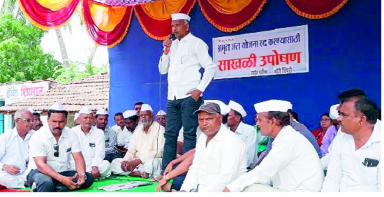 Criminalization of power of 1400 people by power: Fasting against Patil-Varna scheme | सत्तेच्या बळावर १४०० जणांवर गुन्हे : पाटील-वारणा योजनेच्या विरोधात उपोषण