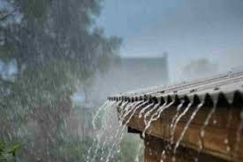 Heavy rain at Bhausahebnagar | भाऊसाहेबनगर येथे जोरदार पाऊस