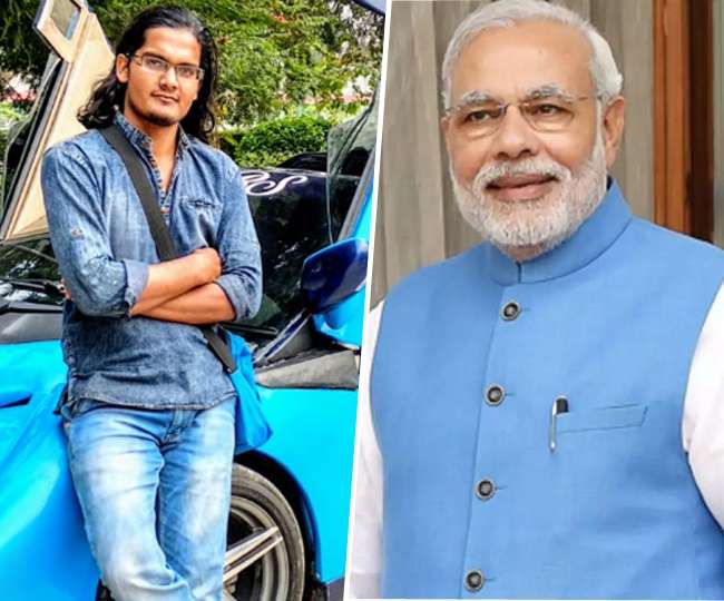 12th student who inspired by Modi build unique Sports car | मोदींपासून प्रेरणा घेत 12 वीच्या विद्यार्थ्याने बनविली स्पोर्ट्स कार; फिचर्सही आहेत भन्नाट