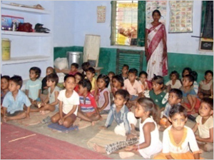  Bad food for Babur Angangwadi children | भगूर अंगणवाडीच्या बालकांना निकृष्ट आहार