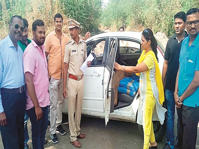 Karnataka caught in Ganga Nagar: Both arrested | कर्नाटकचा गांजा नगरमध्ये पकडला : दोघांना अटक