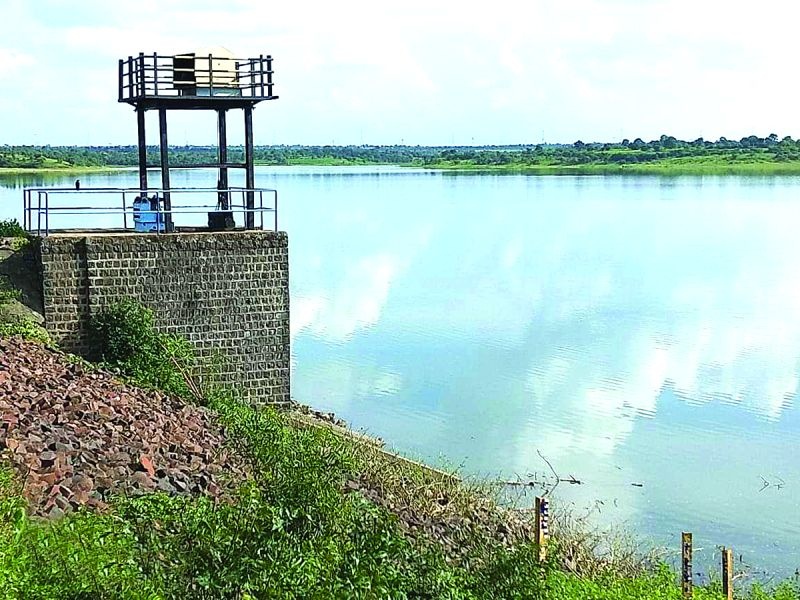 Dams water level increase in Washim district | वाशिम जिल्ह्यातील धरणांच्या टक्केवारीत वाढ!