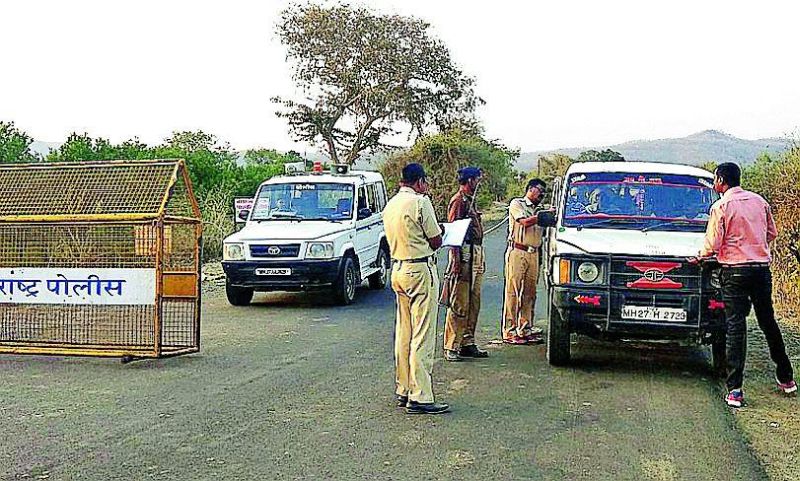 Inspection of passengers in the state at the border of Madhya Pradesh | राज्यातील प्रवाशांची मध्यप्रदेशाच्या सीमेवर तपासणी