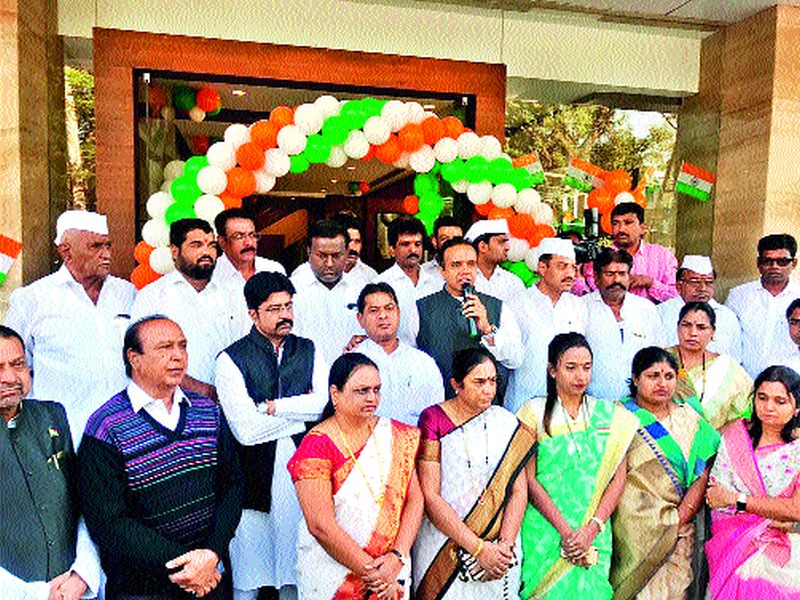 Congress also participated in 'Bhujbal supporters' campaign | ‘भुजबळ समर्थक जोडो’ अभियानात कॉँग्रेसही सहभागी