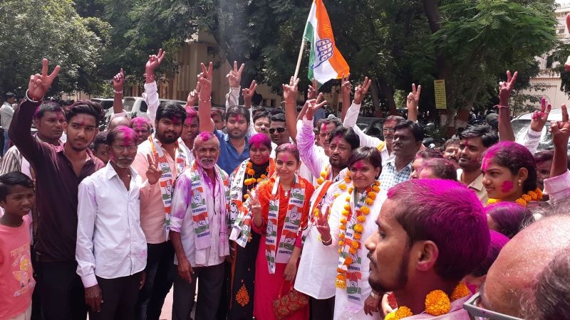 Nagpur district's Gram Panchayat Congress's resignation in the elections | नागपूर जिल्ह्यात ग्रा.पं. निवडणुकीत काँग्रेसची घरवापसी
