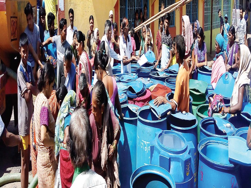 Water shortage in 15 villages and 59 villages in Pan taluka | पेण तालुक्यातील १५ गावे, ५९ वाड्यांमध्ये पाणीटंचाई