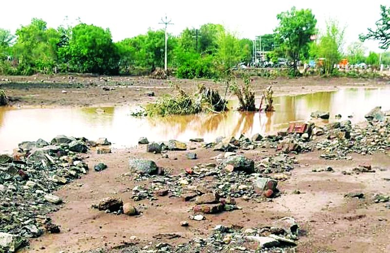 Havy rain in Buldhana district's eight mandals | बुलडाणा जिल्ह्यात आठ मंडळामध्ये अतिवृष्टी; शेतीचे नुकसान
