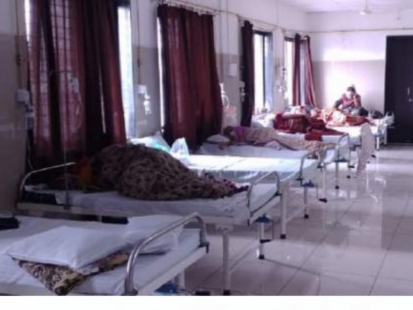 Chalisgaon private hospitals full | चाळीसगावला खासगी हॉस्पिटल्स फुल्ल