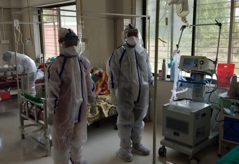 Five ventilators in operation at Sinnar's rural sub-district hospital | सिन्नरच्या ग्रामीण उपजिल्हा रुग्णालयात पाच व्हेंटिलेटर्स कार्यान्वित