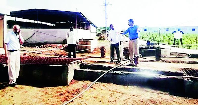 Sant Ghanuji Maharaj Sansthan generates electricity from biogas project | संत लहानुजी महाराज संस्थानने बायोगॅस प्रकल्पातून केली वीजनिर्मिती