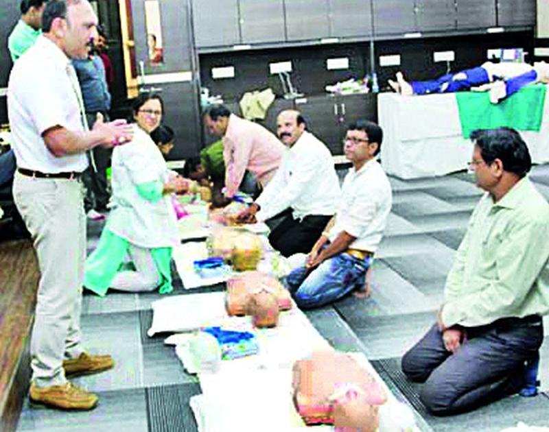 CPR training is needed for every citizen | सीपीआर प्रशिक्षण प्रत्येक नागरिकांसाठी गरजेचे