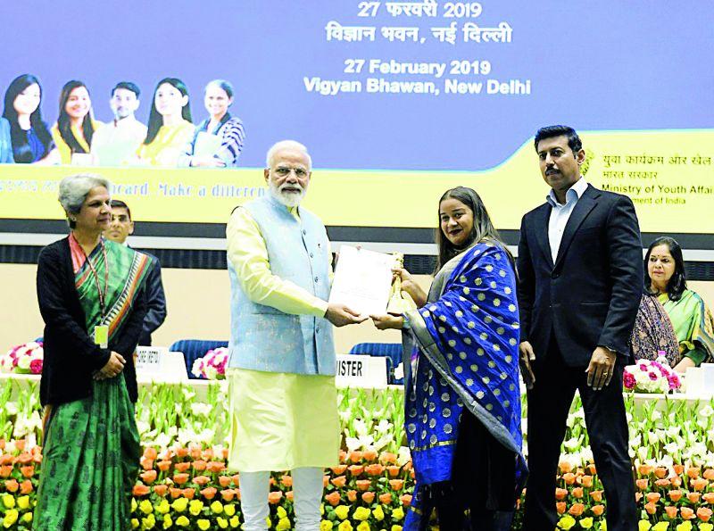 Nagpur girl's speech appreciated by prime minister | नागपूरकर श्वेताच्या वक्तृत्वाने पंतप्रधान प्रभावित