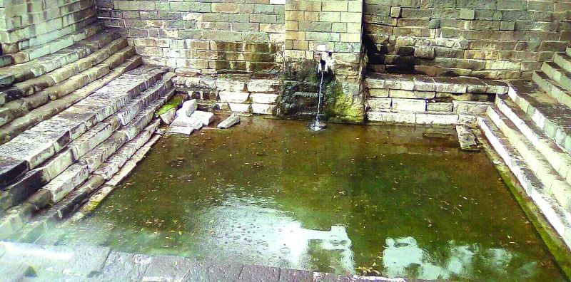 Water to the Papareshwar stream of Lonar lake | लोणार सरोवरातील पापहरेश्वर धारेला पाच वर्षानंतर पाणी