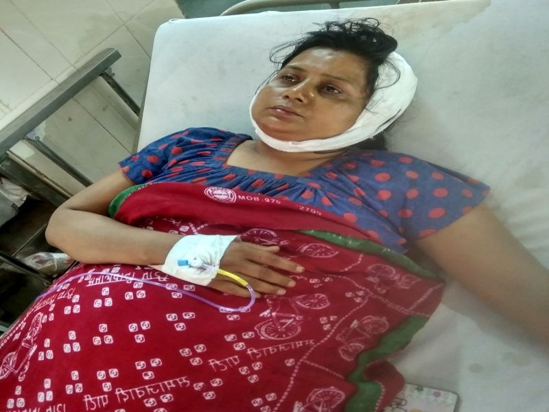 Samajwadi women's state secretaries have suffered a fatal attack | समाजवादीच्या महिला प्रदेश सचिवांवर प्राणघातक हल्ला