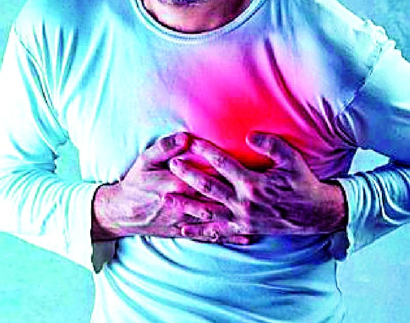 A heart attack in the district increased four times in the year | वर्षभरात जिल्ह्यात चार पटींनी वाढले हृदयरुग्ण