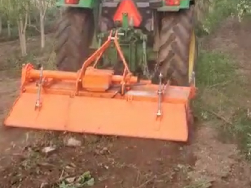 Unable to produce, the farmer rotated the rotor on the sugarcane trees | उत्पादन न मिळाल्याने शेतकऱ्याने शेवग्याच्या झाडांवर फिरवला रोटर