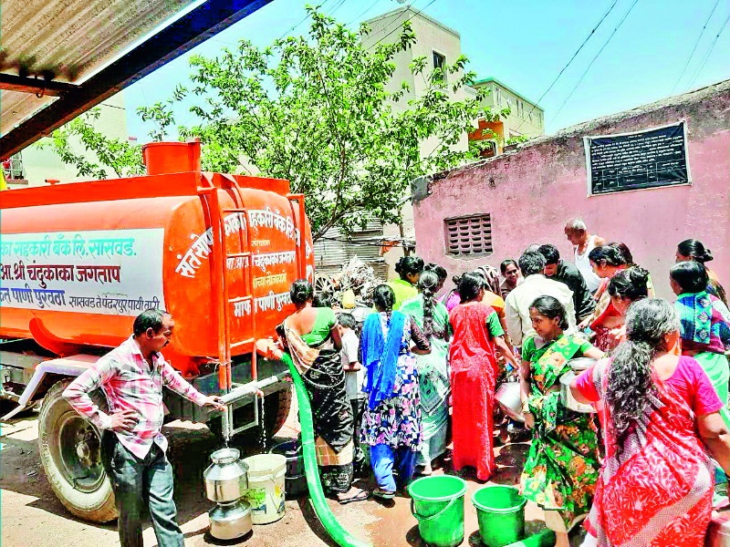 Saswad city's water supply gets stuck in the politics | सासवड शहराचा पाणीपुरवठा अडकला राजकीय साठमारीत