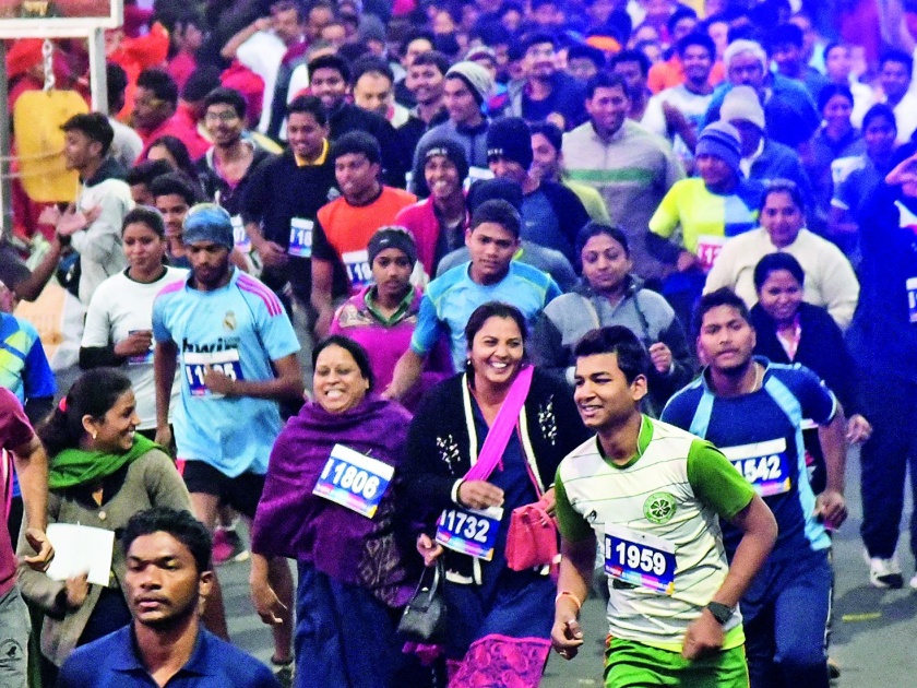Nagpur ran in 'Promo Run'; Now waiting for 11 February | ‘प्रोमो रन’मध्ये धावले नागपूर; आता प्रतीक्षा ११ फेब्रुवारीची