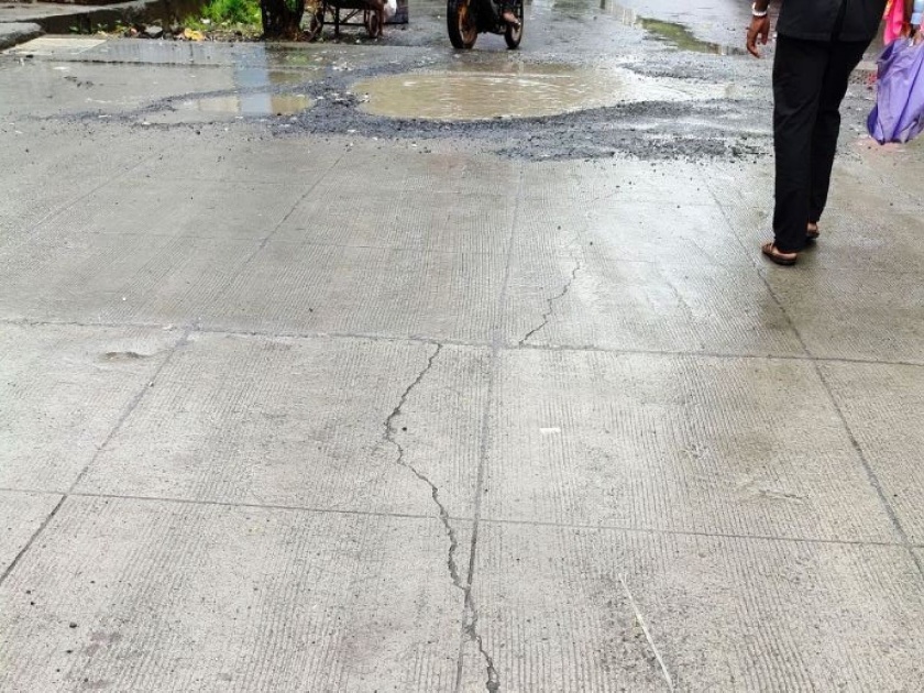 Cement concrete roads in Mira Bhayandar in the midst of controversy | मीरा-भाईंदरमधील सिमेंट क्राँक्रिटचे रस्ते वादाच्या भोवऱ्यात; अंदाजित रक्कमेपेक्षा १६ कोटी जास्त दिले