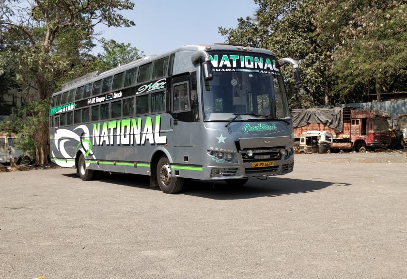 'Regional transport' action on illegal buses | अवैध बसेसवर ‘प्रादेशिक परिवहन’ची कारवाई