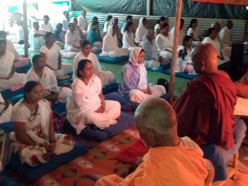  One-day 'Vipassana' camp | एकदिवशीय ‘विपश्यना’ शिबीर