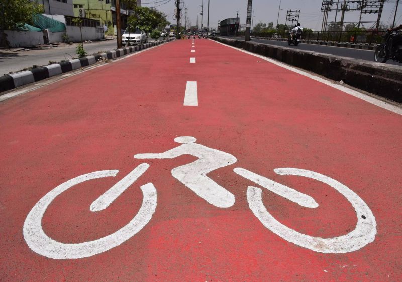 ‘Dedicated Cycle Track’ will give Nagpur city a smart look | ‘डेडीकेटेड सायकल ट्रॅक’ नागपूर शहराला देईल स्मार्ट लूक