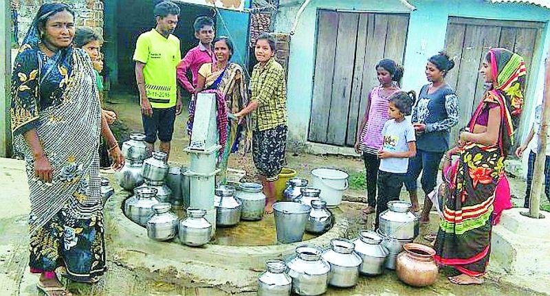 Water shortage in the rainy season | ऐन पावसाळ्यात पाणीटंचाई