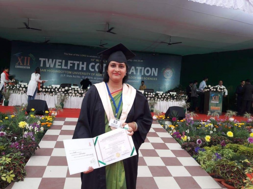 Female PhD in Uttar Pradesh on Nashik onion growers | नाशिकच्या कांदा उत्पादकांवर उत्तर प्रदेशात महिलेला पीएचडी
