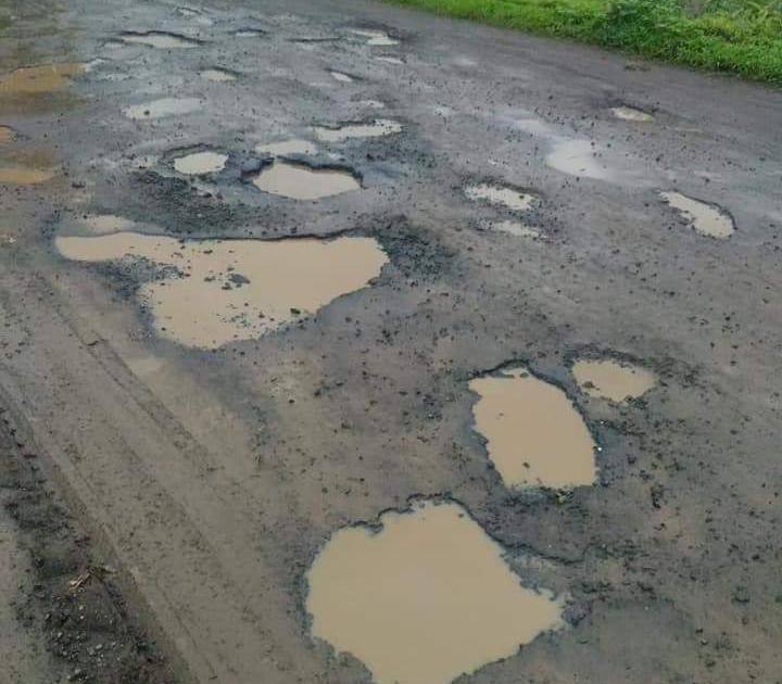  The roads in Peth taluka are in progress | पेठ तालुक्यातील रस्त्यांची लागली वाट