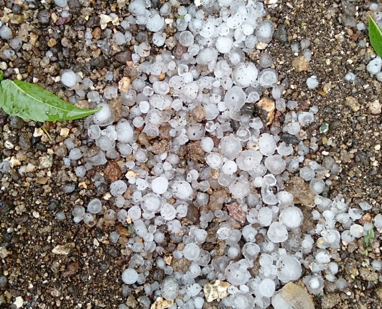  Hail Showers at Datali | दातली येथे गारांचा पाऊस